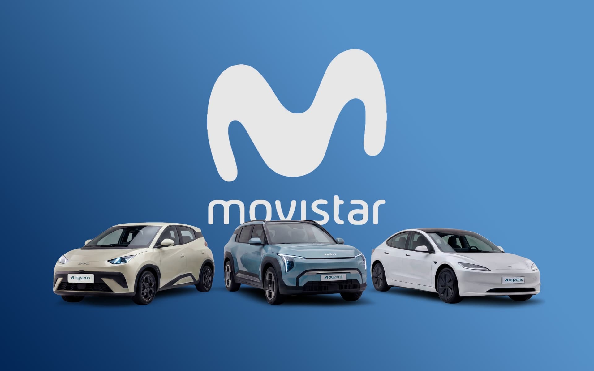Movistar no tenía suficiente con el renting de móviles: ahora también ofrece coches eléctricos de BYD, Kia y Tesla